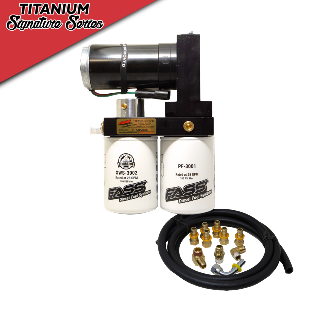FASS Titanium Signature Series 180F 140GPH Fuel System for GMC/Chevrolet 2017-2019 Duramax 6.6L