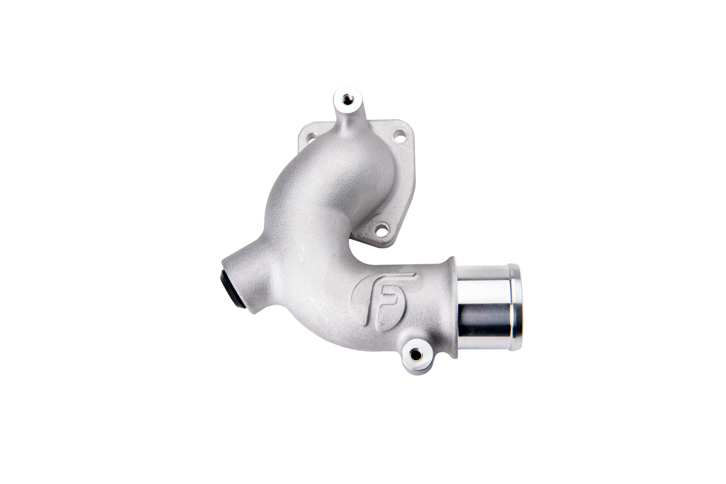 Fleece Performance Replacement Thermostat Housing with Auxiliary Port — 5.9L/6.7L Cummins