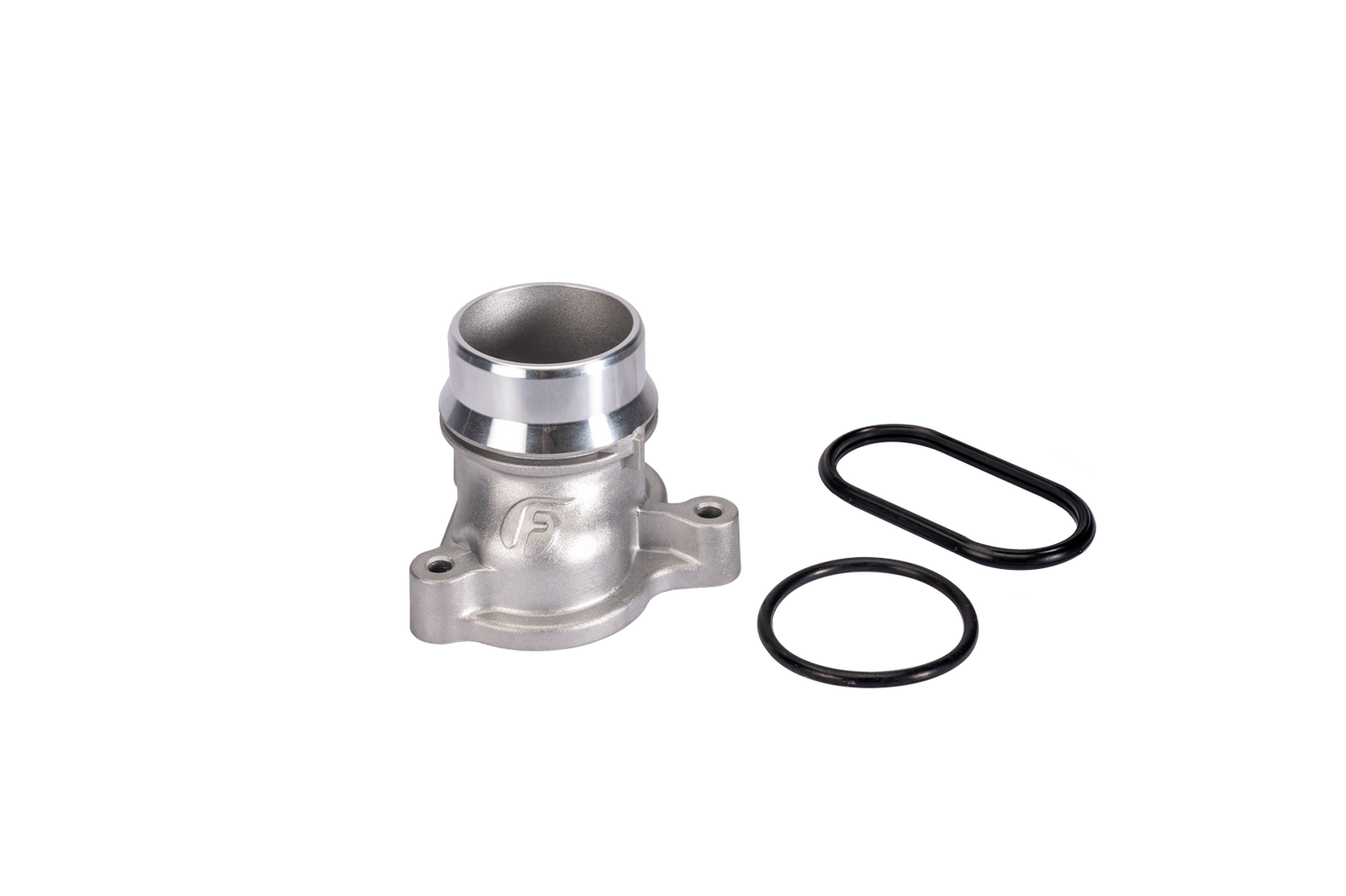 Fleece Performance Cast Aluminum Thermostat Housing — 2011-2025 6.7L Power Stroke