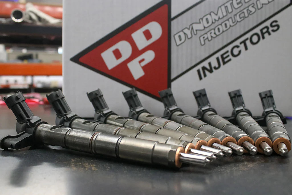 Chevy Duramax 11-16 LML Reman Injector Set 20 Percent Over Dynomite Diesel