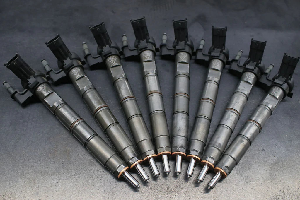 Chevy Duramax 11-16 LML Reman Injector Set 20 Percent Over Dynomite Diesel