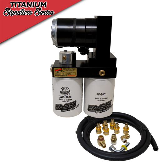 FASS Titanium Signature Series 100GPH Fuel System for Dodge/RAM 2005-18 & 2021-24 Cummins 5.9L & 6.7L