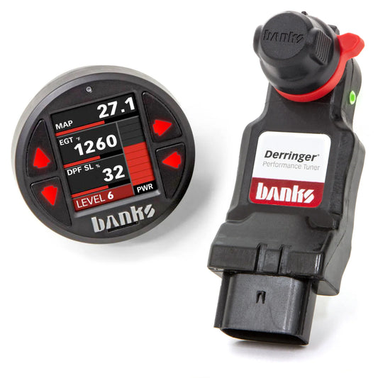 2017-2019 GM 6.6L Duramax L5P Banks Power 66692 Derringer Tuner (Gen2) with iDash 1.8