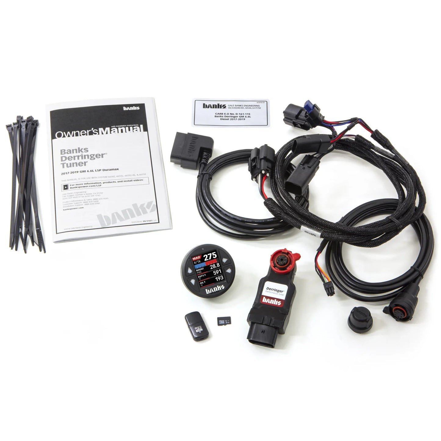 2017-2019 GM L5P Banks Power Derringer Tuner (Gen2) With iDash 1.8 & Data-Logging