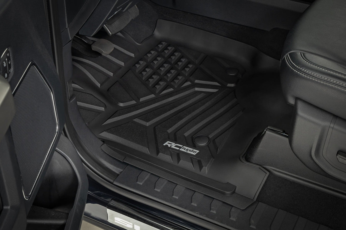 Flex-Fit Floor Mats Ford F-250/F-350 Super Duty 2WD/4WD (2017-2026)