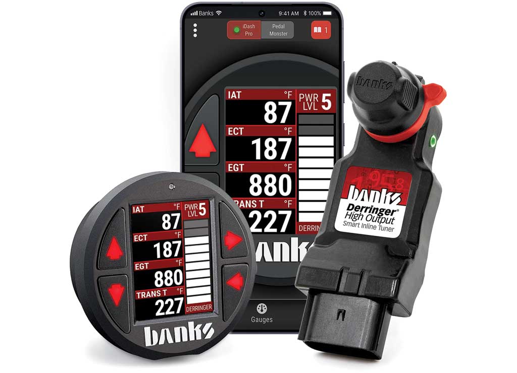 DERRINGER HIGH OUTPUT SYSTEM, 2024-2026 SILVERADO/SIERRA 2500/3500 L5P, WITH IDASH PRO