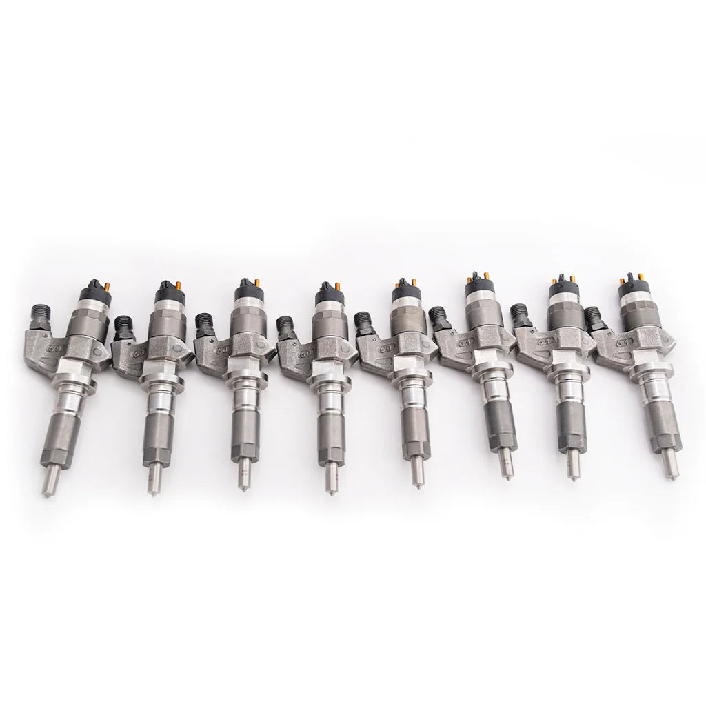 Chevy Duramax 01-04 LB7 Reman Injector Set 25 Percent Over 50hp Dynomite Diesel