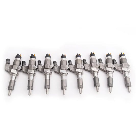 Chevy Duramax 01-04 LB7 Reman Injector Set 25 Percent Over 50hp Dynomite Diesel