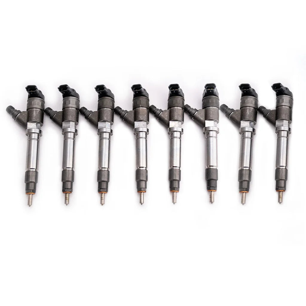 Chevy Duramax 04.5-05 LLY Reman Injector Set 20 Percent Over 50hp Dynomite Diesel