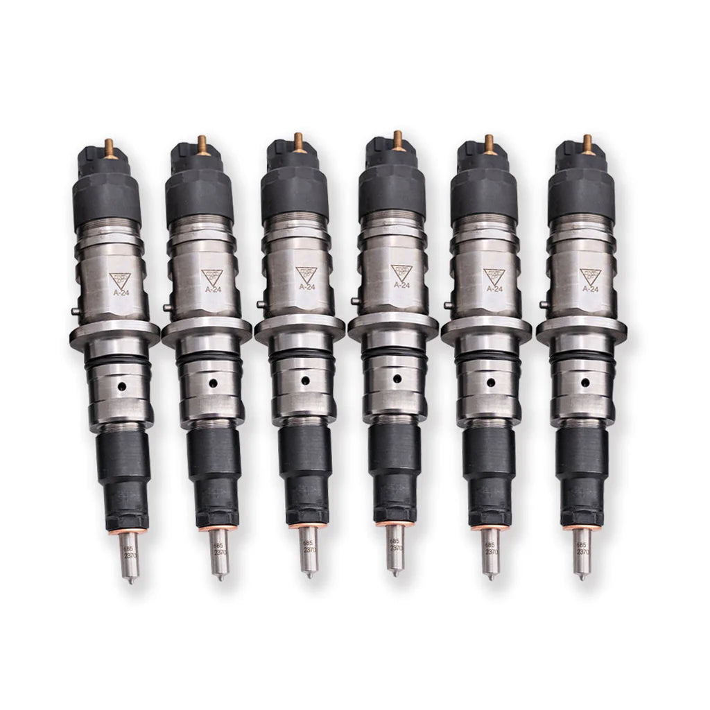 Dodge Cummins 07.5-18 6.7L Reman Injector Set 25 Percent Over 90hp Dynomite Diesel