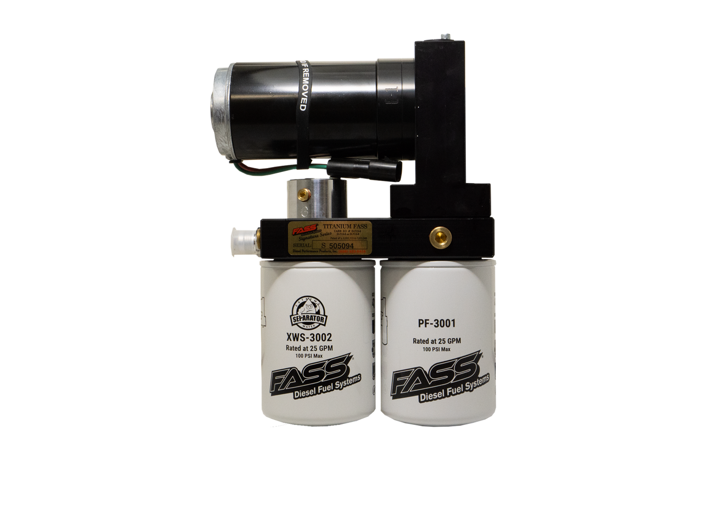 FASS Titanium Signature Series 250F 220GPH Fuel System for Ford 2011-2016 Powerstroke 6.7L