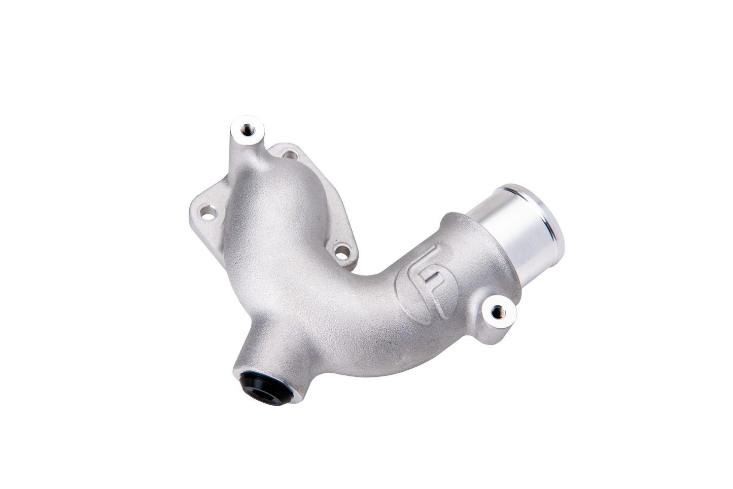 Fleece Performance Replacement Thermostat Housing with Auxiliary Port — 5.9L/6.7L Cummins