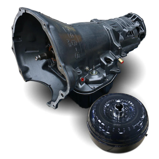 TorqueMaster Dodge 47RE Transmission & Converter Package - 2000-2002 4wd c/w Auxiliary Filter & Billet Input
