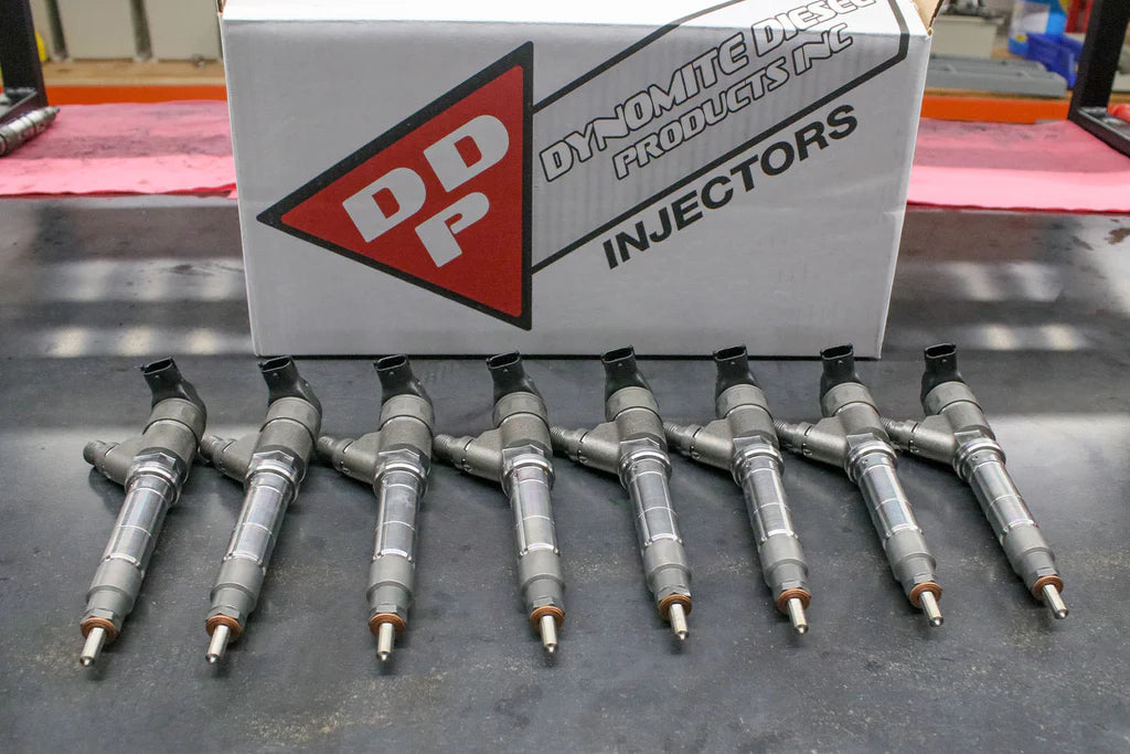 Chevy Duramax 06-07 LBZ Reman Injector Set 20 Percent Over 50hp Dynomite Diesel
